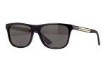 Gucci 0687S Black Sunglasses with Grey Polarized Lenses
