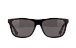Gucci 0687S Black Sunglasses with Grey Polarized Lenses