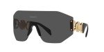 Versace Unisex Dark Grey Sunglasses