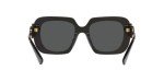 Versace Black Frame Women's Sunglasses, Dark Grey