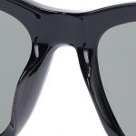 Saint Laurent Women's Black/Grey Oversized Sunglasses