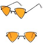 Shiratori Retro Triangle Designer Sunglasses for Everyone