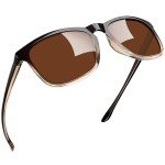 Joopin Large Brown Polarized Sunglasses for Men
