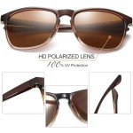 Joopin Large Brown Polarized Sunglasses for Men
