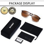 Joopin Large Brown Polarized Sunglasses for Men