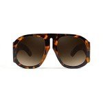 Retro Oversized Aviator Sunglasses for All Ages