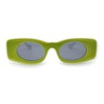 Unique Thick Mod Plastic Sunglasses for Women