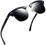 Joopin Semi-Rimless Polarized UV400 Sunglasses
