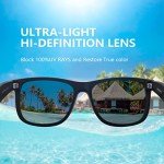 MAXJULI UV400 Polarized Sunglasses for All Activities