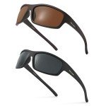 Polarized Sport Sunglasses for Men - 2 Pack