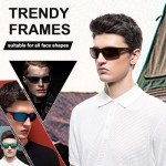 Polarized Sport Sunglasses for Men - 2 Pack