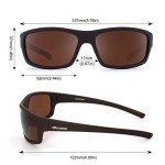 Polarized Sport Sunglasses for Men - 2 Pack