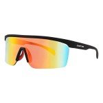 Easton Walk-Off Shield Black Sports Sunglasses
