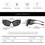 Trendy Wrap Around Y2K Sunglasses for Everyone