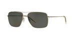 Oliver Peoples Clifton Silver Sunglasses with Gray Lenses