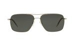 Oliver Peoples Clifton Silver Sunglasses with Gray Lenses