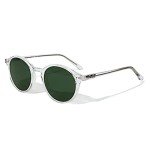 TIJN Retro Polarized Round Sunglasses for Everyone