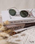 TIJN Retro Polarized Round Sunglasses for Everyone
