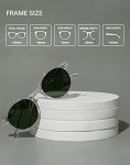 TIJN Retro Polarized Round Sunglasses for Everyone