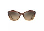 Maui Jim Lotus Polarized Cat Eye Sunglasses - Chocolate