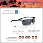 Maui Jim Banyans Polarized Rimless Sunglasses