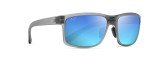 Maui Jim Pokowai Arch Polarized Sunglasses - Matte Grey