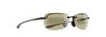 Maui Jim Rimless Polarized Sunglasses - Smoke Grey