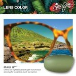 Maui Jim Rimless Polarized Sunglasses - Smoke Grey
