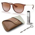 Ray-Ban RB4171 Erika Classic Sunglasses Bundle