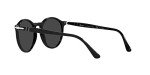 Persol PO3285S Black Polarized Round Sunglasses