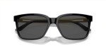 Versace Black Frame Sunglasses with Grey Lenses