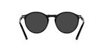 Persol PO3285S Black Polarized Round Sunglasses