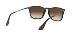 Ray-Ban Women's Chris Square Sunglasses, Rubber Havana