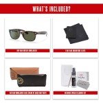 Ray-Ban New Wayfarer Sunglasses with Eyewear Kit