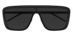 Yves Saint Laurent Black Rectangular Sunglasses