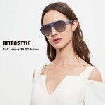 Retro 70s Polarized Classic Vintage Sunglasses