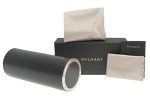 Bvlgari Diagono BV 3028-5313 Black Sand Sunglasses