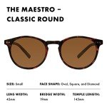 Prive Revaux The Maestro Round Polarized Sunglasses