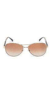 Burberry Gold/Brown Gradient Designer Sunglasses 59mm
