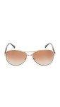 Burberry Gold/Brown Gradient Designer Sunglasses 59mm