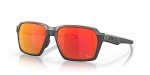 Oakley Men's Parlay Rectangular Sunglasses - Matte Carbon