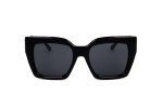 Jimmy Choo Eleni/G Crystal Sunglasses Black/Gold 53mm