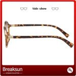 Retro Tortoise Oval Sunglasses for Any Face