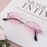 Personalized Oval Metal Sunglasses for Every Adventure