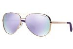Michael Kors Chelsea Aviator Sunglasses with Eyewear Kit