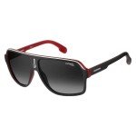 Carrera CA1001/S Matte Black Aviator Sunglasses Bundle