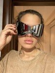 Futuristic Oversized Wrap Around Sunglasses for All