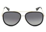 Gucci Women's Polarized Gold Aviator Sunglasses