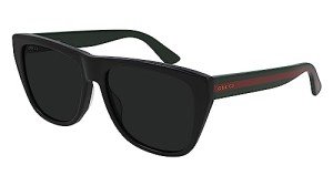 Gucci GG0926S Men's Sunglasses - Black & Green