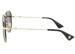 Gucci Women's Polarized Gold Aviator Sunglasses